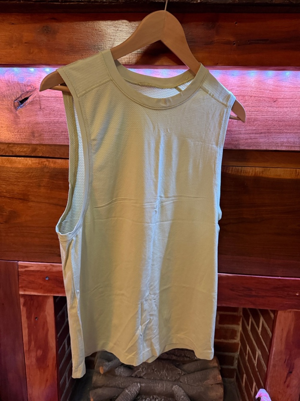 Lululemon Mens Light Green Tank Top